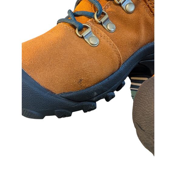 KEEN Pyrenees Women’s Waterproof Hiking Boots 6.5 – Maple / Marmalade, NIB - Picture 6 of 6